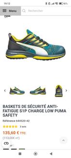 Chaussurede sécurité Puma Safety 42, Kleding | Heren, Schoenen, Ophalen of Verzenden, Zo goed als nieuw