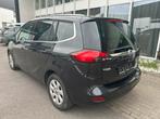 Opel Zafira 1.4i met 95000km in goede staat, Auto's, Monovolume, Leder en Stof, Zwart, Bedrijf