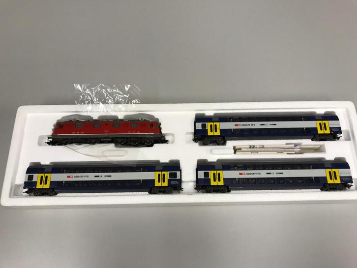 Märklin 28505 Züricher Nahverkehr met Ae 6/6 SBB, Hobby en Vrije tijd, Modeltreinen | H0, Treinset, Märklin, NS, Ophalen of Verzenden