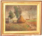 Schilderij olie op doek - Gesigneerd, Ophalen of Verzenden