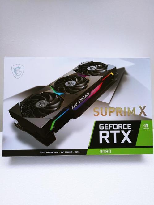 RTX 3080 SUPPRIM X 10GB, Computers en Software, Videokaarten, Gebruikt, Nvidia, PCI-Express 4.0, GDDR6, HDMI, DisplayPort, Ophalen