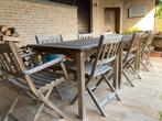 Tuinset Gloster ( Teak), Tuin en Terras, Ophalen, Zo goed als nieuw, Tuinset