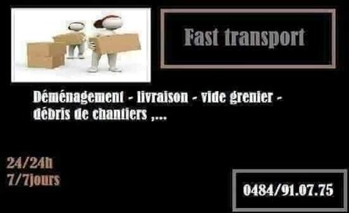 LIVRAISON - DÉMÉNAGEMENT - DÉCHETTERIE, Diensten en Vakmensen, Verhuur | Overig