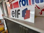 elf olie lichtbak reclame plaat, Ophalen of Verzenden, Gebruikt, Lichtbak of (neon) lamp