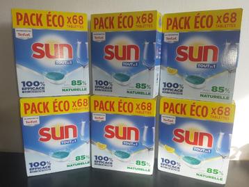 Sun all-in-one vaatwastabletten 68 doses beschikbaar voor biedingen