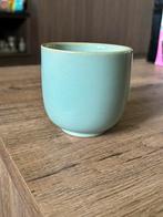Blauw/turquoise theelichthouder, Ophalen of Verzenden, Nieuw, Blauw, Minder dan 25 cm