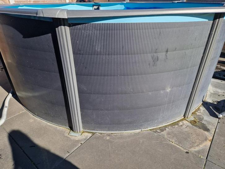 ronde framecontour zwembad „GRE”, Tuin en Terras, Zwembaden, Zo goed als nieuw, Ophalen