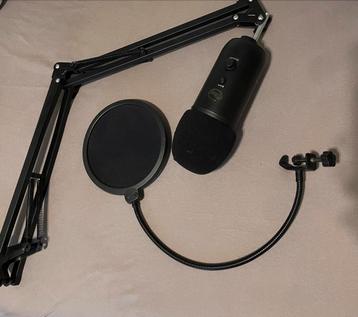 Microphone Blue Yeti pour studio de jeu, Musique & Instruments, Enlèvement, Comme neuf, Micro studio