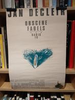 Jan Decleir obscene fabels van Dario Fo affiche, Verzamelen, Ophalen of Verzenden, Gebruikt