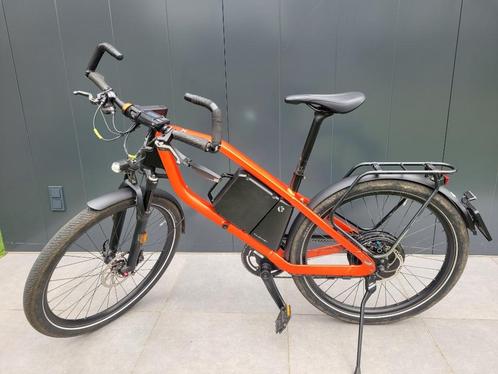 Klever x speed pedelec  45km (Maat M) kettingoverbrenging, Fietsen en Brommers, Elektrische fietsen, Gebruikt, 51 tot 55 cm, 30 tot 50 km per accu