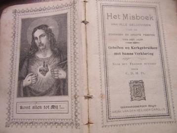 Mis-en vesperboek 1925 beschikbaar voor biedingen
