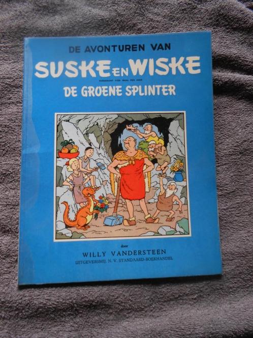 suske en wiske 7: de groene splinter - 1ste dr - sc - 1957, Livres, BD, Comme neuf, Une BD, Enlèvement ou Envoi