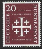 Allemagne 1956 Journée de l'Église évangélique **, Timbres & Monnaies, Timbres | Europe | Allemagne, Enlèvement ou Envoi, Non oblitéré