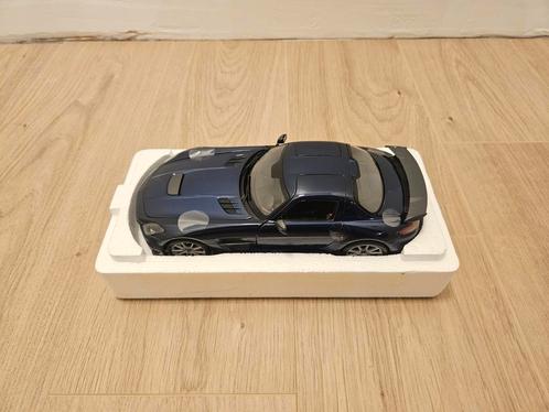 Minichamps Mercedes SLS Série noire - SHMEE 150, Hobby & Loisirs créatifs, Voitures miniatures | 1:18, Comme neuf, Voiture, MiniChamps