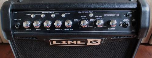 gitaarversterker LINE 6 SPIDER 15, Muziek en Instrumenten, Versterkers | Bas en Gitaar, Zo goed als nieuw, Gitaar, Minder dan 50 watt