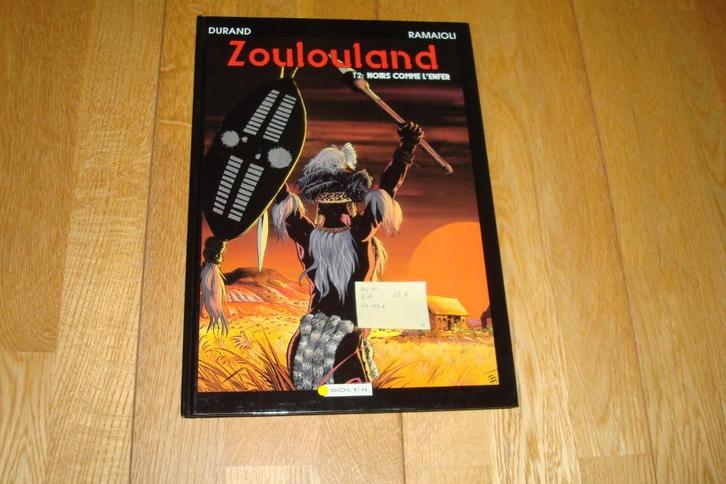 BD ZOULOULAND T.2 NOIRS COMME L'ENFER EO, Boeken, Stripverhalen, Zo goed als nieuw, Ophalen of Verzenden