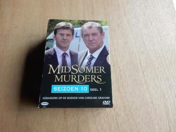 nr.1660) Dvd box: midsomer murders seizoen 10 deel 1 beschikbaar voor biedingen