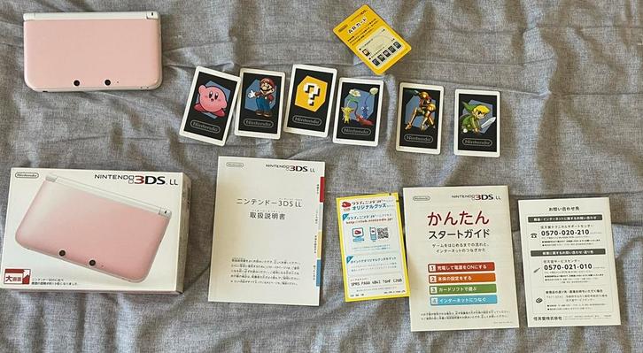 Nintendo 3ds xl LL Pink 128Gb, Games en Spelcomputers, Games | Nintendo 2DS en 3DS, Nieuw, Overige genres, Ophalen of Verzenden