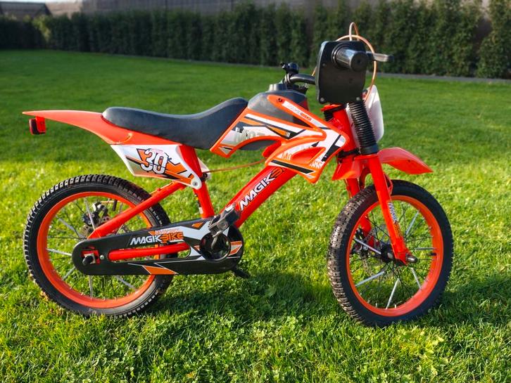 Motocross fiets met zijwielen, Fietsen en Brommers, Fietsen | Crossfietsen en BMX, Aluminium, Ophalen