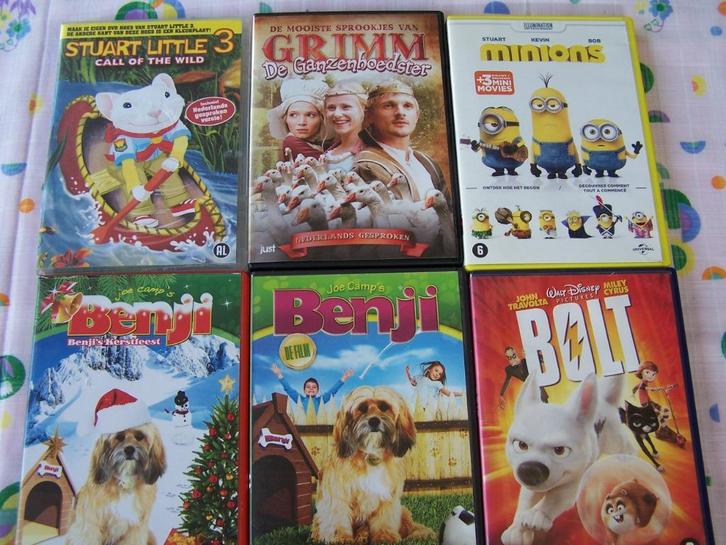 dvd-8 zie lijst, Cd's en Dvd's, Dvd's | Tekenfilms en Animatie, Gebruikt, Ophalen of Verzenden