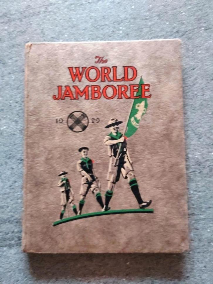 Jamboree 1929 Boek Scouts Wereld België Jeugdbeweging VNV, Verzamelen, Retro, Overige typen, Verzenden