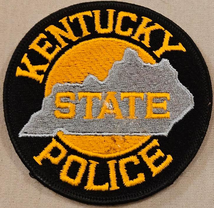Patch vintage 1990 de la police de l'État du Kentucky (KSP), Collections, Broches, Pins & Badges, Enlèvement ou Envoi