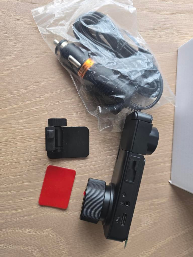 Dashcam met dubbele camera aan de voor- en achterkant, Auto diversen, Dashcams