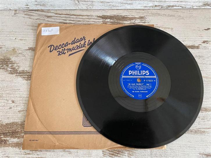 The Kilima Hawaiians – 20 Jaar Kilima´s 78 toeren [p2538], Cd's en Dvd's, Vinyl | Country en Western, Zo goed als nieuw, Verzenden