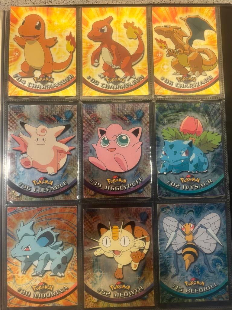 Pokemon topps kaarten, Ophalen, Zo goed als nieuw