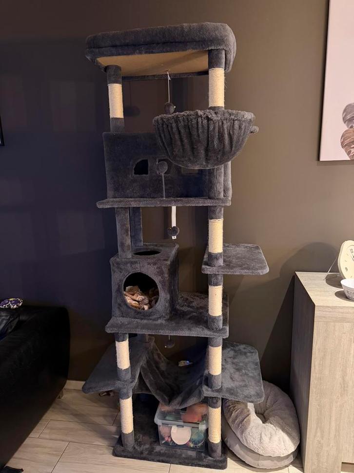 Krabpaal, Dieren en Toebehoren, Krabmeubelen, Zo goed als nieuw, Krabpaal, Ophalen