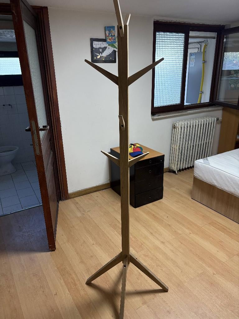 Porte manteau, Comme neuf, Bois, Portemanteau sur pied, 150 à 200 cm