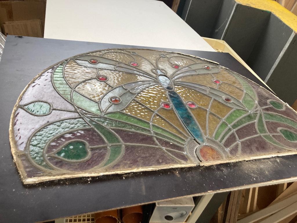 Glas in lood, Ophalen