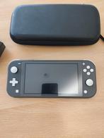 Nintendo switch lite, Ophalen, Grijs, Zo goed als nieuw, Met beschermhoes of tas