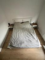 Ikea bed wit, Maison & Meubles, Chambre à coucher | Lits, 210 cm, Comme neuf, Enlèvement, 180 cm