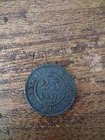 Belgische 25 cent munt 1915, Postzegels en Munten, Ophalen of Verzenden