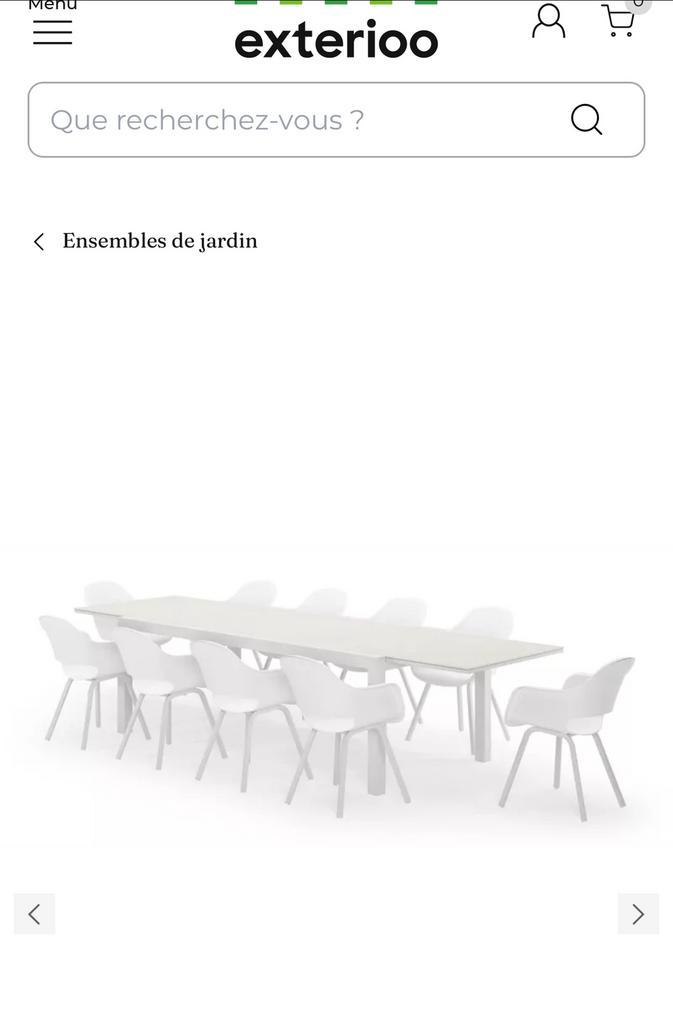 Table Bristol extérieure, Tuin en Terras, Tuinmeubel-accessoires, Zo goed als nieuw, Ophalen