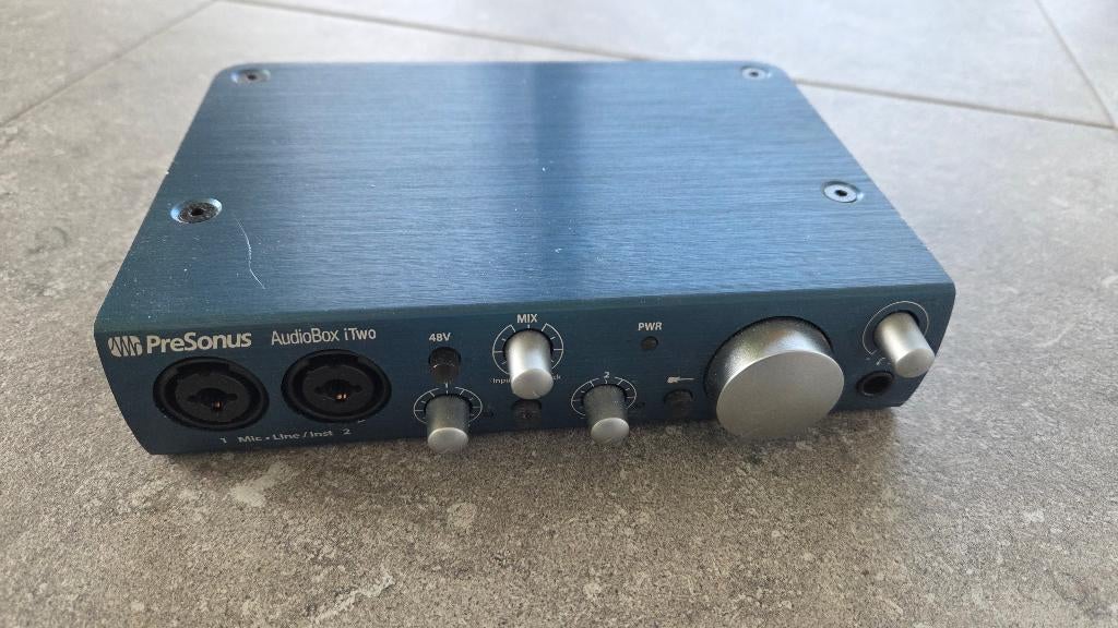 PreSonus AudioBox iTwo USB geluidskaart, Computers en Software, Geluidskaarten, Zo goed als nieuw, Extern, Verzenden