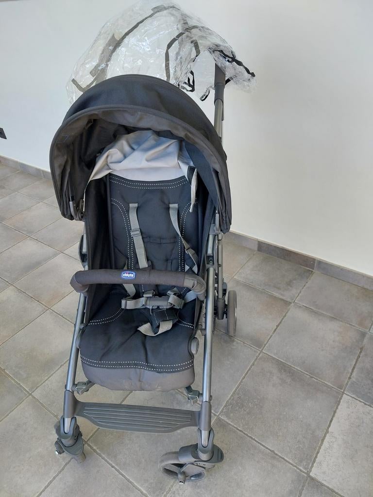 Buggy + regenhoes Chicco, Ophalen, Regenhoes