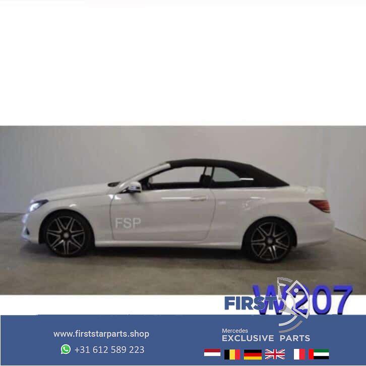 W207 Cabrio dak Mercedes E Klasse 2009-2016 Compleet dak AMG, Haillon arrière, Utilisé, -, -