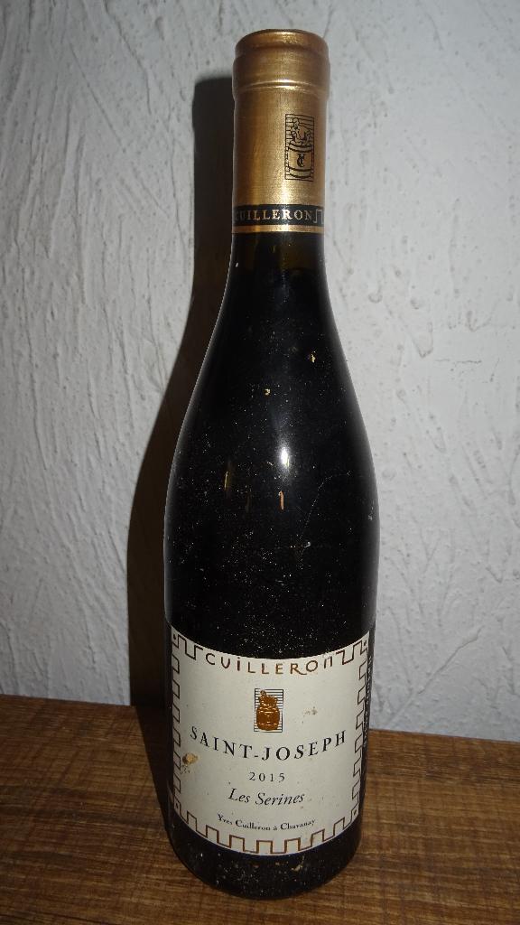 Top saint joseph Cuilleron les serines 2015, Collections, Vins, Comme neuf, Vin rouge, France, Pleine, Enlèvement ou Envoi