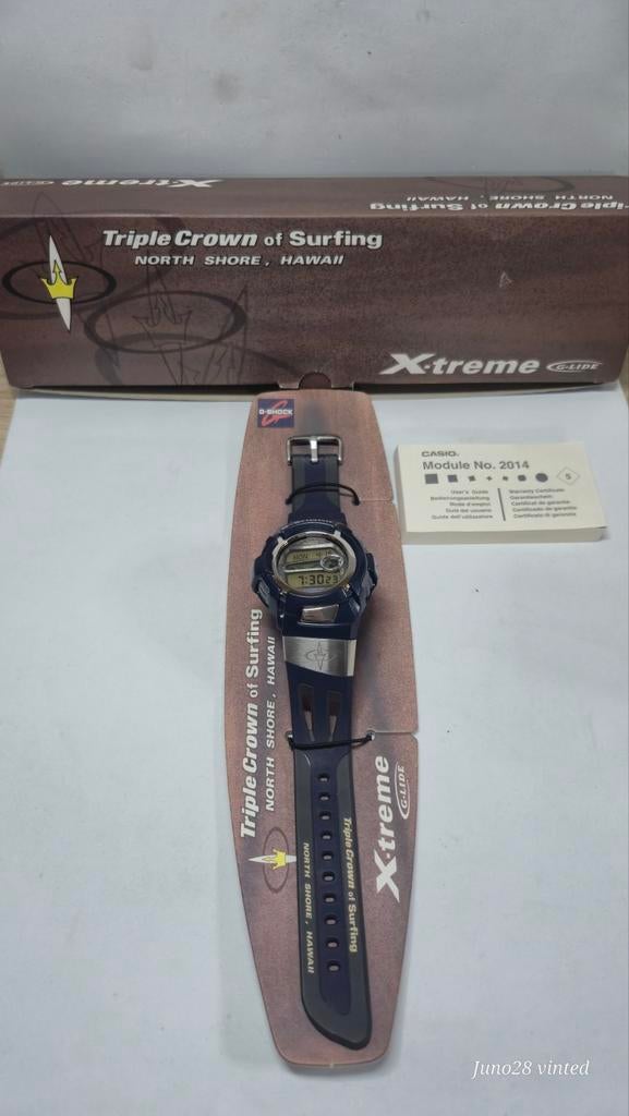 Casio gshock DWX-110PS-2VT vintage Triple crown of surfing, Enlèvement ou Envoi, Casio