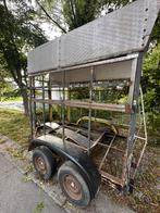 Paardenkar / aanhangwagen / foodtruck paardentrailer project, Ophalen, Gebruikt