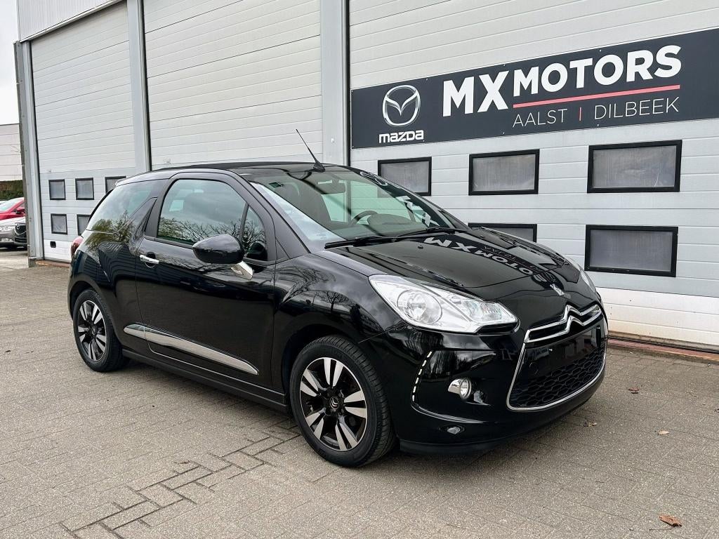 CITROËN DS 3 CABRIO, Auto's, Citroën, Voorwielaandrijving, Cabriolet, DS, Zwart
