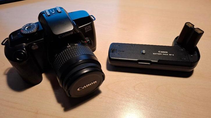 CANON EOS5000, Audio, Tv en Foto, Fotocamera's Analoog, Canon, Ophalen