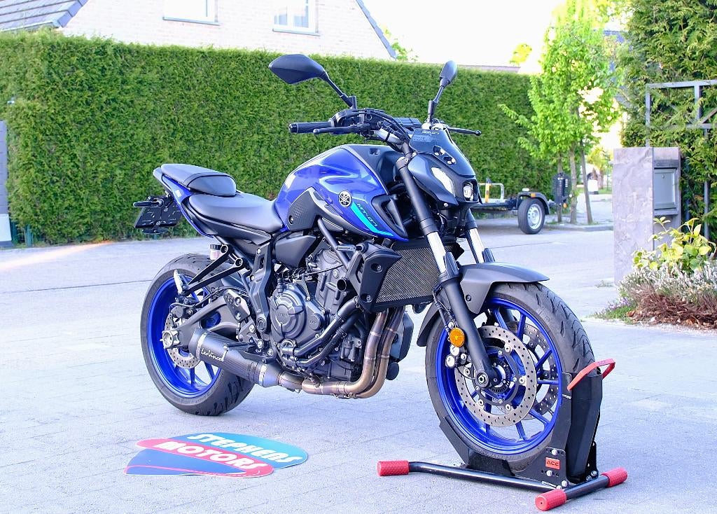Yamaha MT 07 35kw, Motoren, Motoren | Yamaha, Bedrijf, Naked bike, 12 t/m 35 kW, 2 cilinders, Minimaal motorrijbewijs A2, ABS