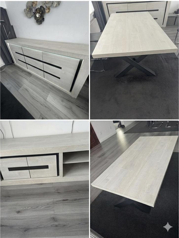 Set eettafel,salontafel,tvmeubel en dressoir Zelf demonteren, Huis en Inrichting, Complete inboedels, Ophalen