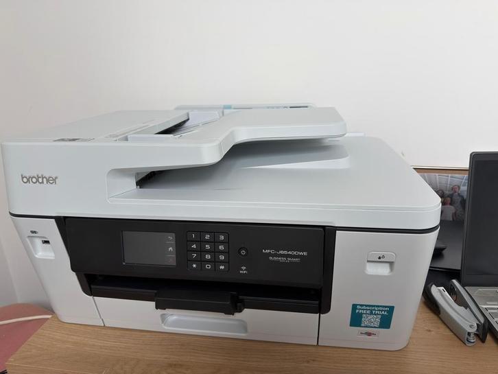 Nieuwe Brother-printer, Computers en Software, Printers, Zo goed als nieuw, Printer, Inkjetprinter, Faxen, Ingebouwde Wi-Fi, Ophalen