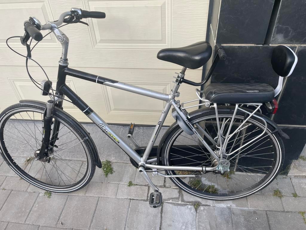 fiets met een kinderzitje., Enlèvement ou Envoi, Comme neuf