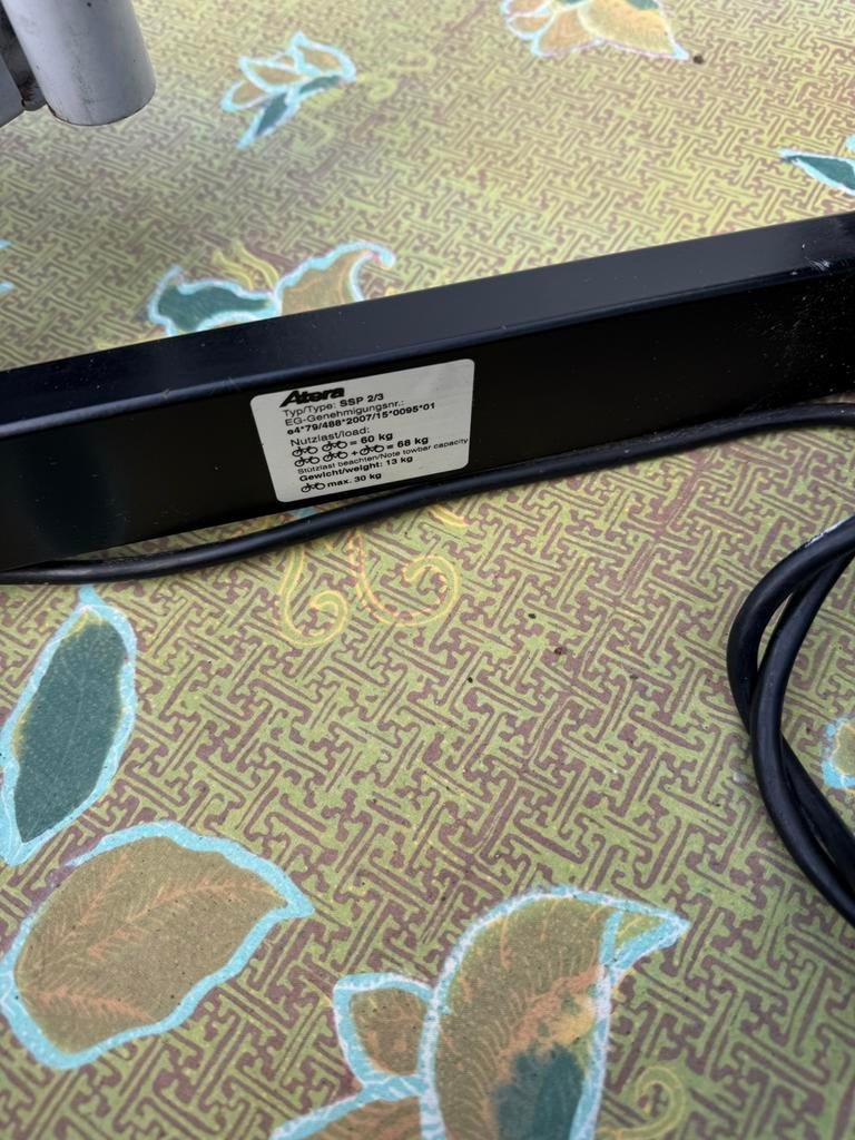 Fietsendrager, Ophalen, Gebruikt