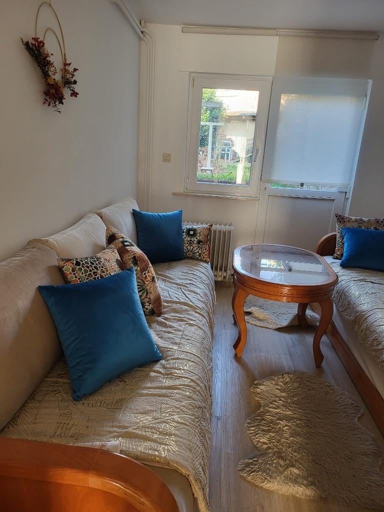 Salon marocain en tres bon état, 200 cm ou plus, Comme neuf, Enlèvement, 50 à 100 cm